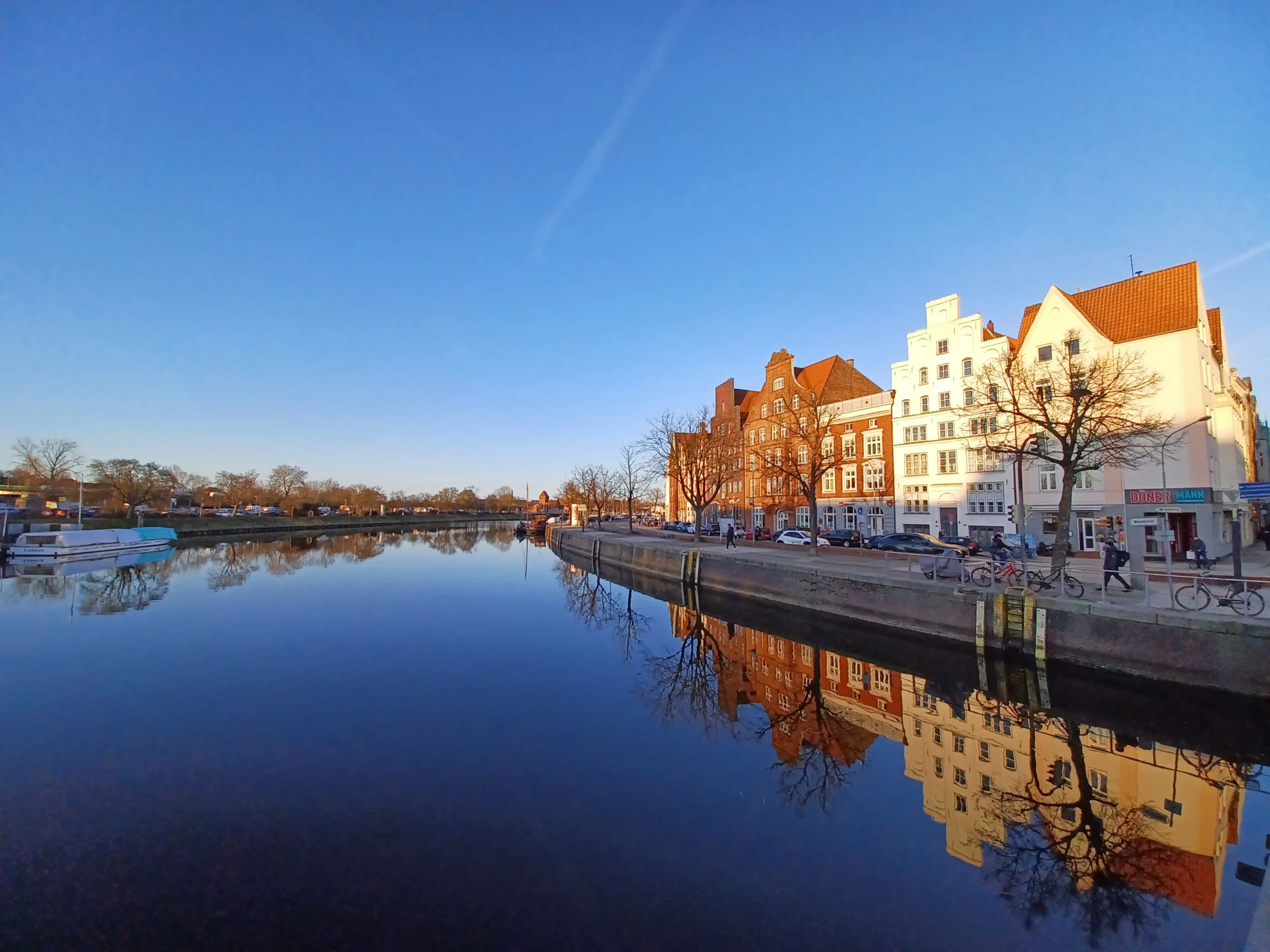 Lübecker Altstadt an der Trave